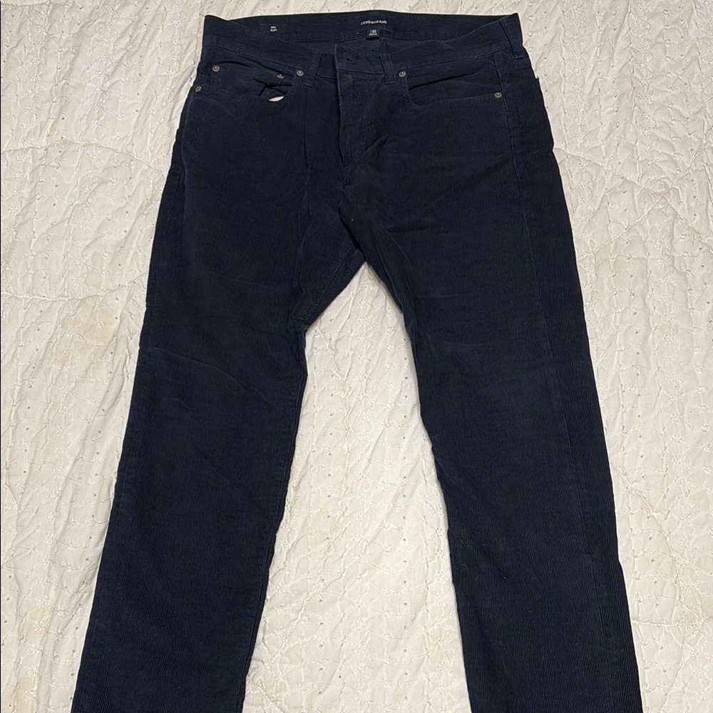 Men's Black Corduroy Pants